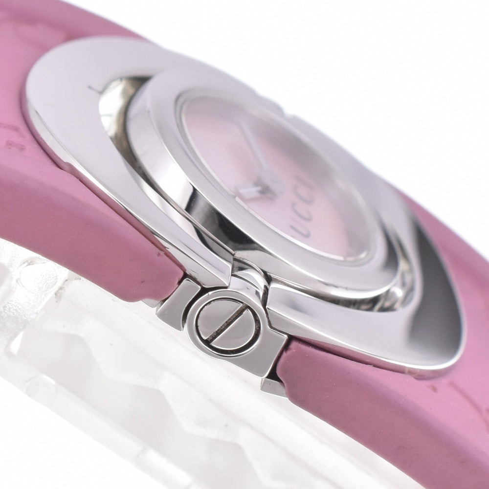 with paper GUCCI Twirl YA112521/112 Bangle watch Purple shell Dial Quartz Ladies
 Watch M#143003