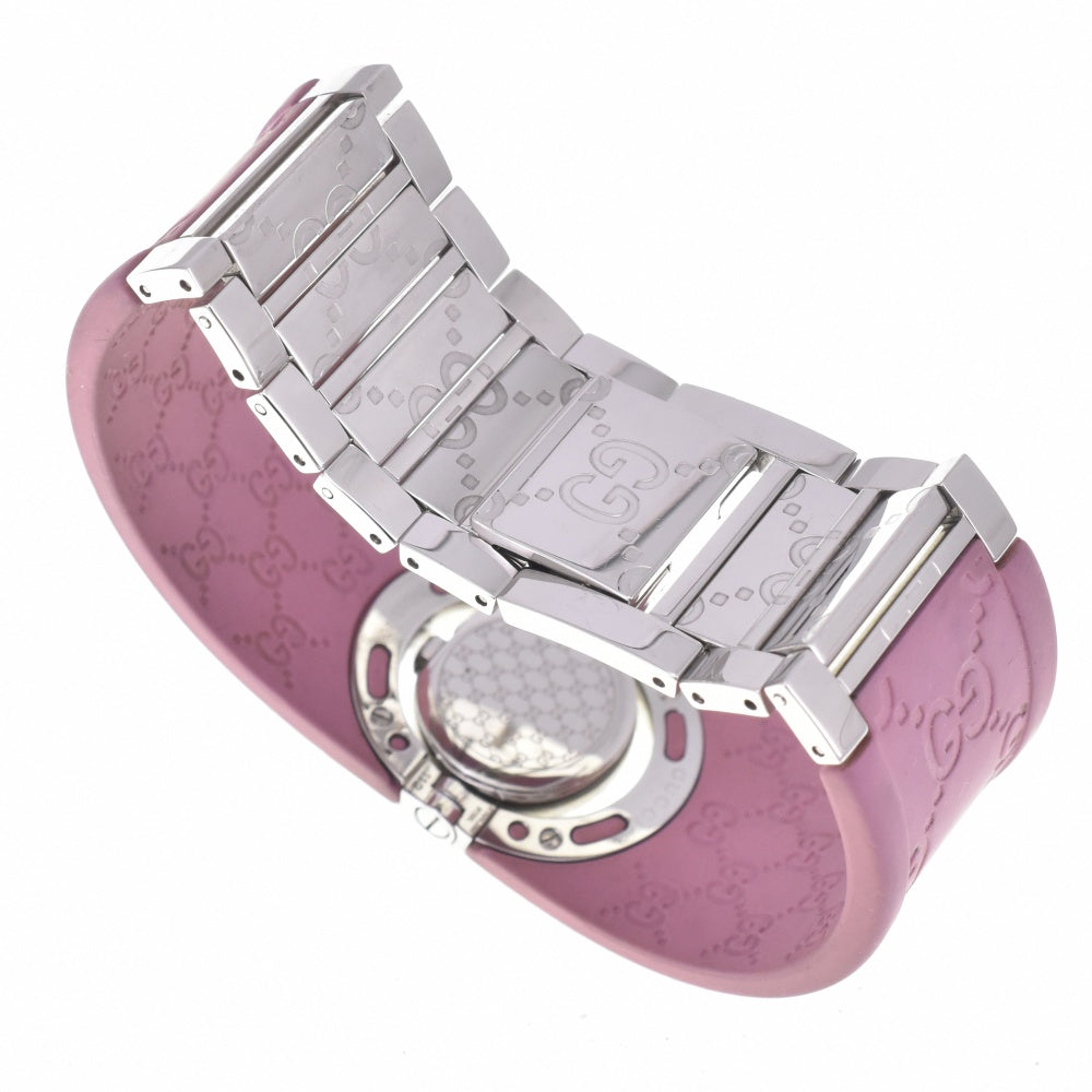 with paper GUCCI Twirl YA112521/112 Bangle watch Purple shell Dial Quartz Ladies
 Watch M#143003