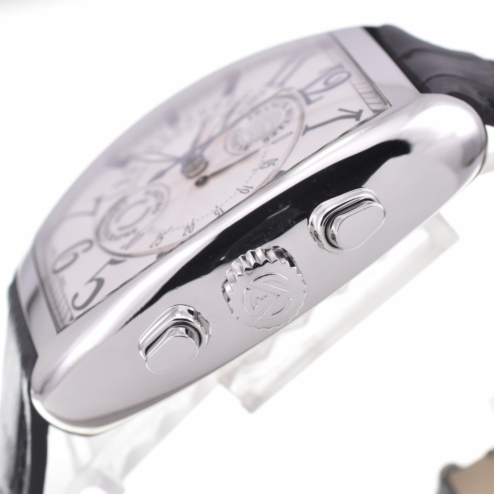 with paper FRANCK MULLER Tono Carbex Bee Retro Second Chrono 7850CCB Silver Dial Automatic Men's
 Watch M#143005