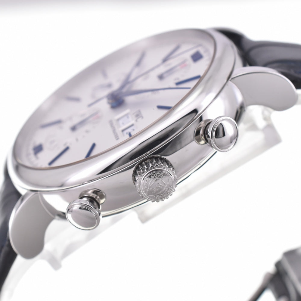 IWC SCHAFFHAUSEN Portofino IW391037 Chronograph day date Silver Dial Automatic Men's
 Watch M#143066
