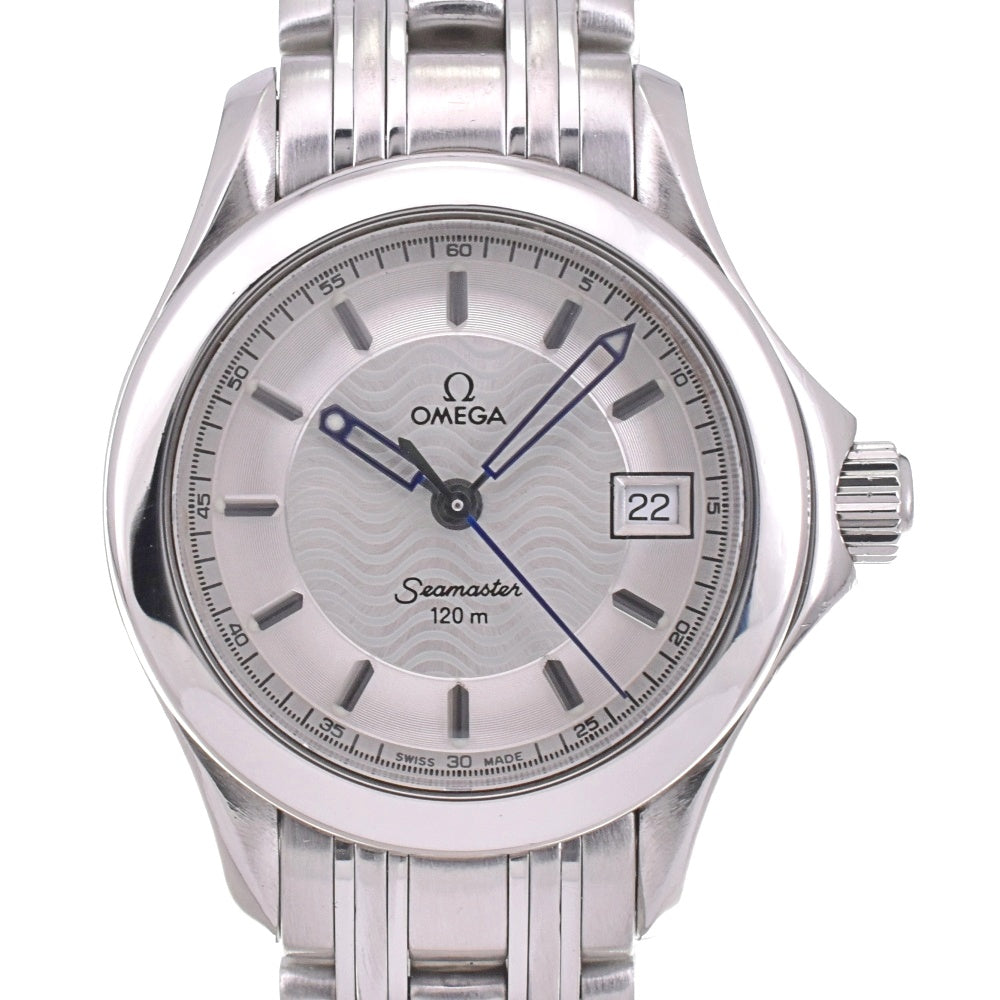 OMEGA Seamaster 120M 2581.31 Date Silver Dial Quartz Ladies
 Watch N#143009