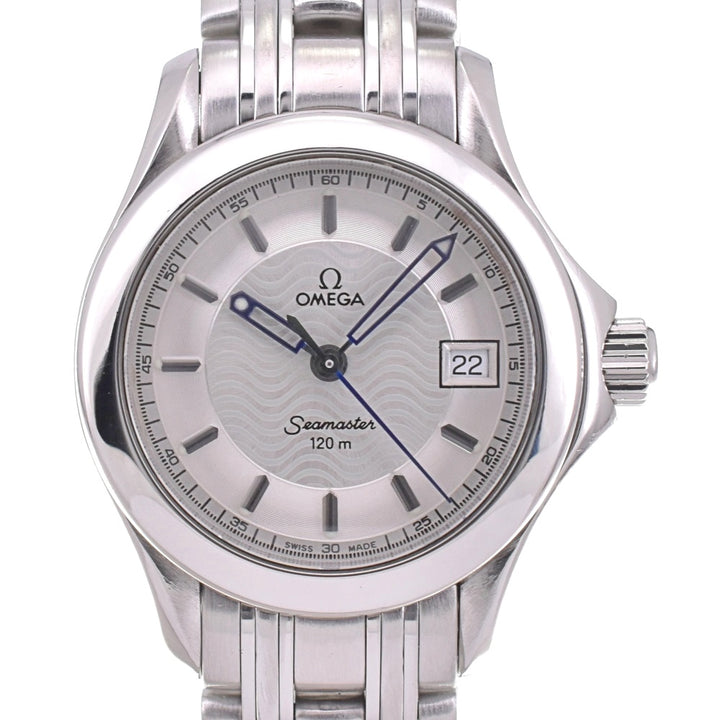 OMEGA Seamaster 120M 2581.31 Date Silver Dial Quartz Ladies
 Watch N#143009