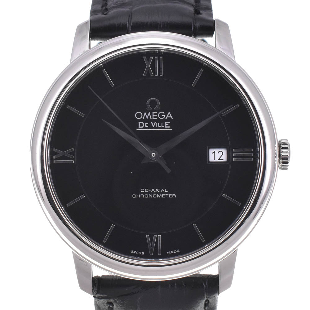 OMEGA De Ville Prestige 424.13.40.20.01.001 Date CO-AXIAL black Dial Automatic Men's
 Watch L#143010