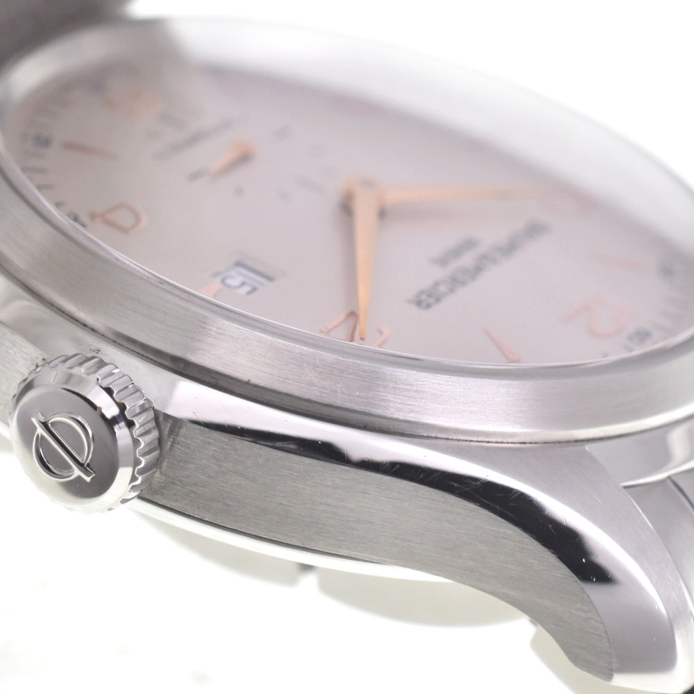 with paper Baume & Mercier Clifton 65717/MOA10141 Date Silver Dial Automatic Men's
 Watch L#143020