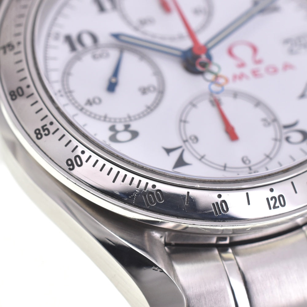 OMEGA Speedmaster Olympic Collection 3513.2 Chronograph Date white Dial Automatic Men's
 Watch M#143021