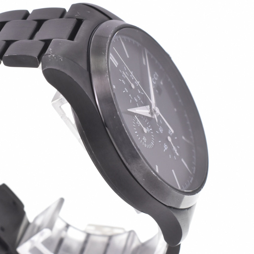 GUCCI G timeless 126.2/YA126274 Chronograph Date black Dial Quartz Men's
 Watch □#143024