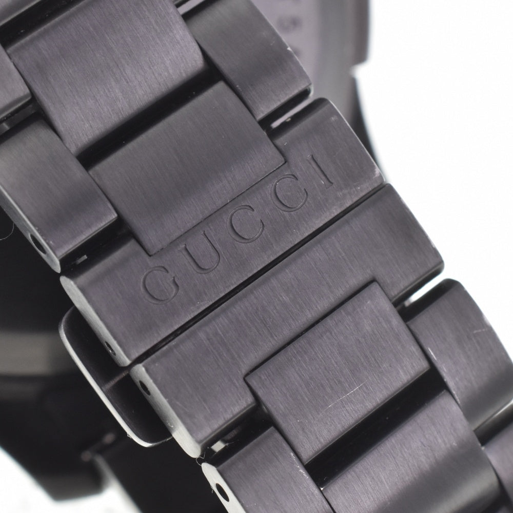 GUCCI G timeless 126.2/YA126274 Chronograph Date black Dial Quartz Men's
 Watch □#143024
