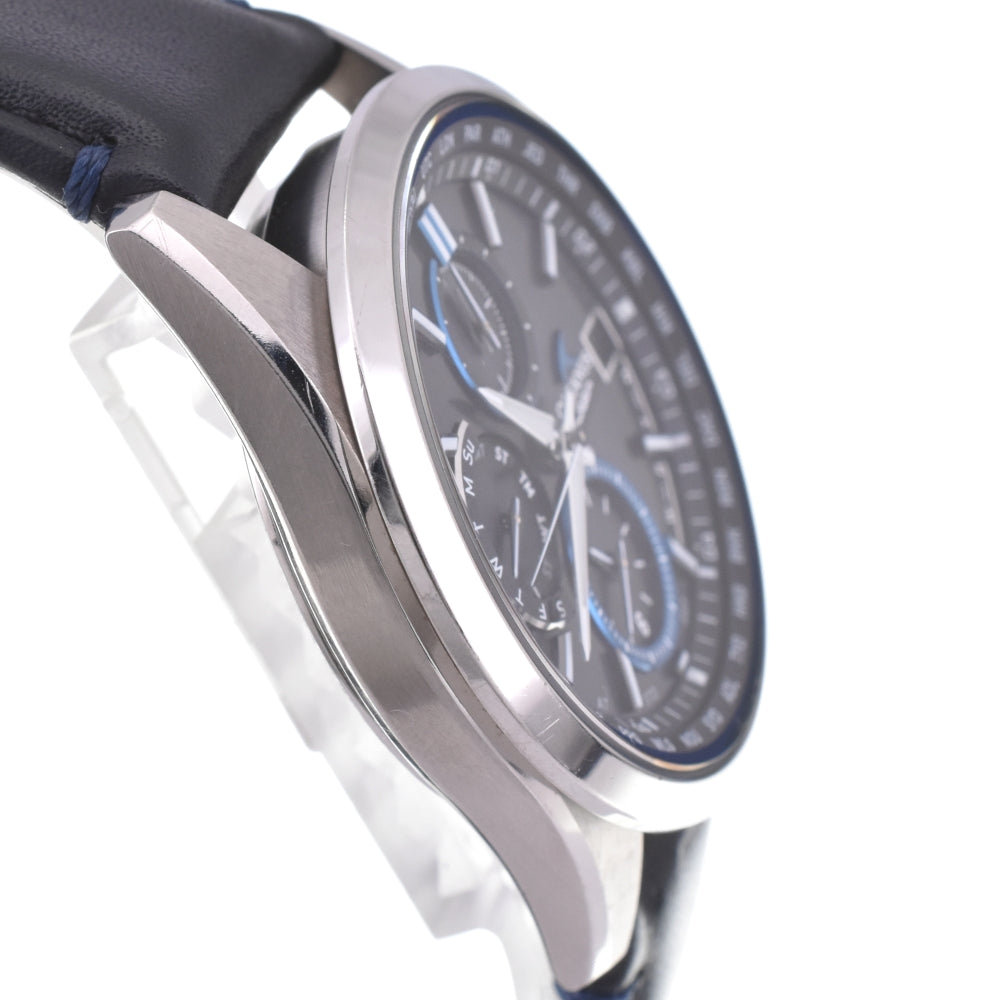 with paper CASIO Oceanus Classic Line OCW-T2600L-1AJF Navy Dial Radio Sync Solar Men's
 Watch M#143025
