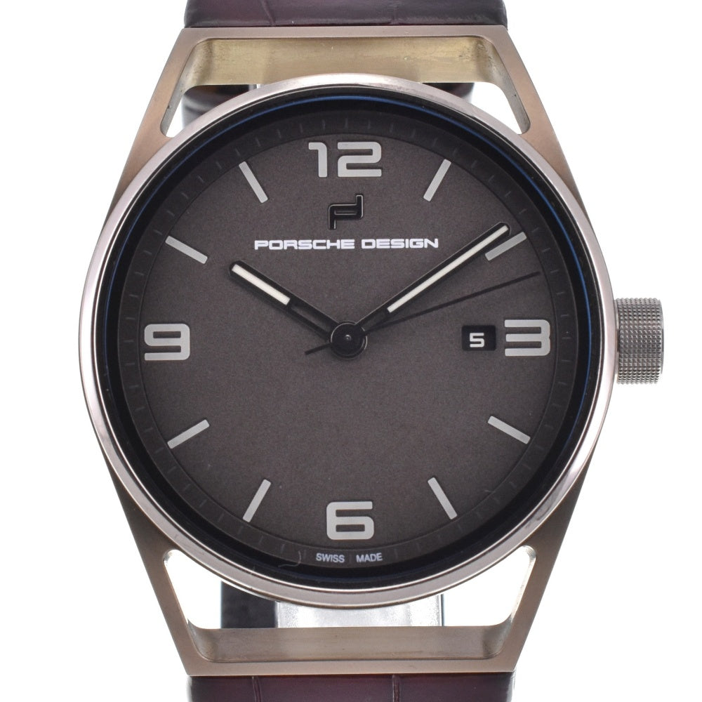 with paper Porsche Design 1919 Datetimer Eternity 6020.3.03.004.07.2 gray Dial Automatic Men's
 Watch M#143026