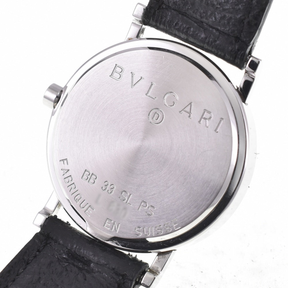 BVLGARI Bvlgari Bvlgari BB33SL PS Small second black Dial Quartz Men's
 Watch M#143028