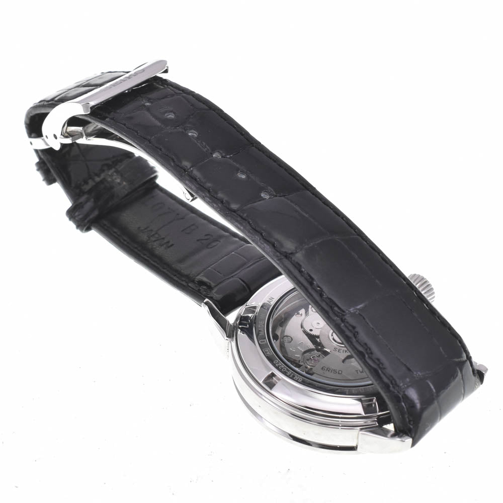 SEIKO Presage SARX027/6R15-02Z0 see-through back enamel dial white Dial Automatic Men's
 Watch L#143031