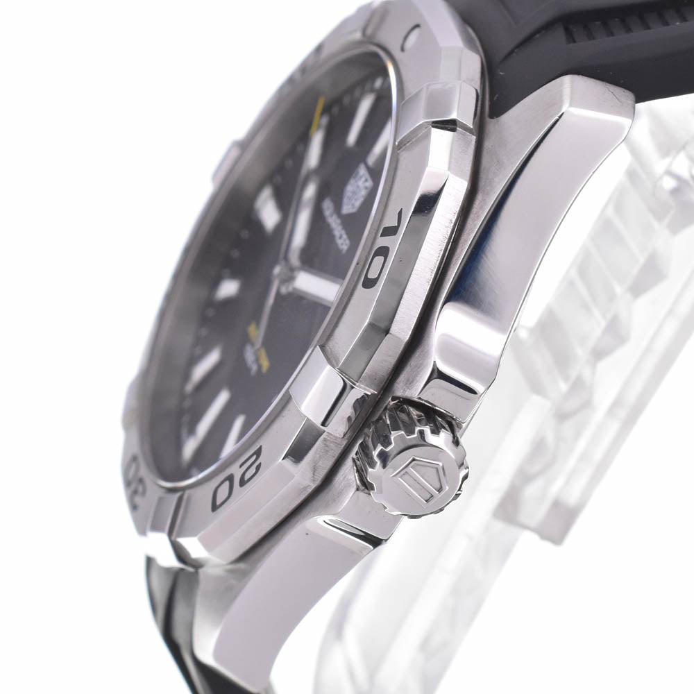 with paper TAG HEUER Aqua racer WBD1110.FT8021 300m black Dial Quartz Men's
 Watch L#143032
