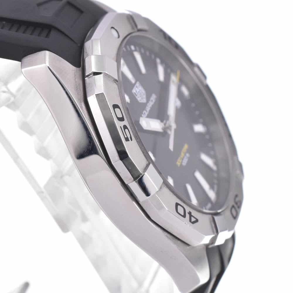 with paper TAG HEUER Aqua racer WBD1110.FT8021 300m black Dial Quartz Men's
 Watch L#143032