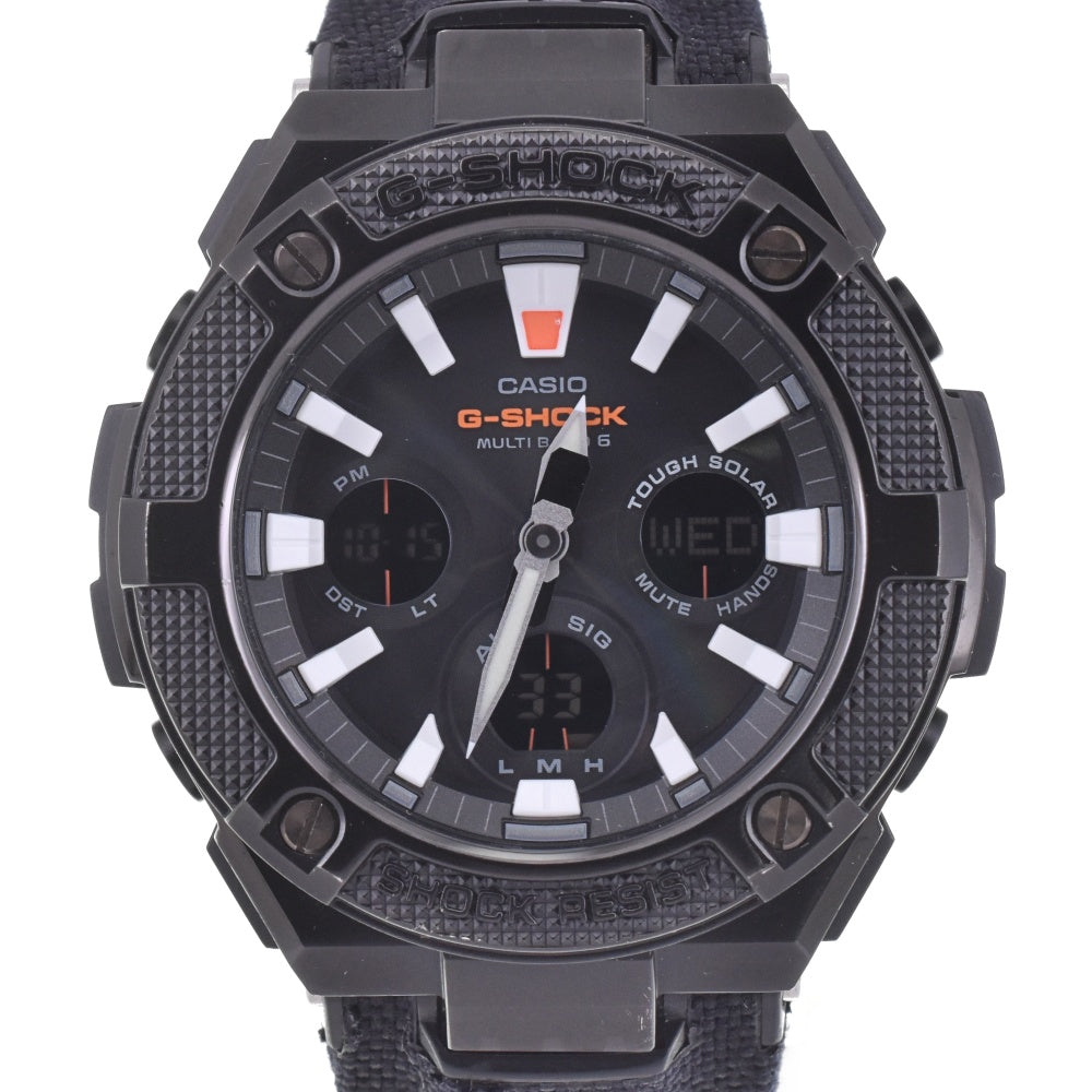 CASIO G-SHOCK G-STEEL GST-W130BC-1AJF black Dial Radio Sync Solar Men's
 Watch M#143035