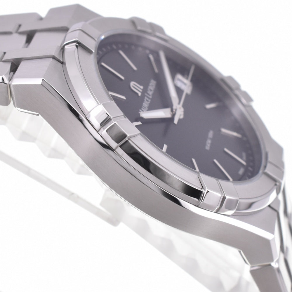 MAURICE LACROIX icon date AI1108-SS002-330-1 black Dial Quartz Men's
 Watch L#143036