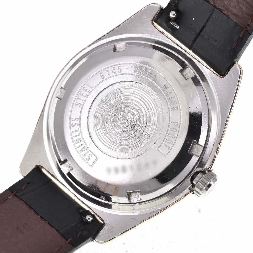 SEIKO Grand Seiko 6145-8000 Silver Dial Automatic Men's
 Watch N#143040