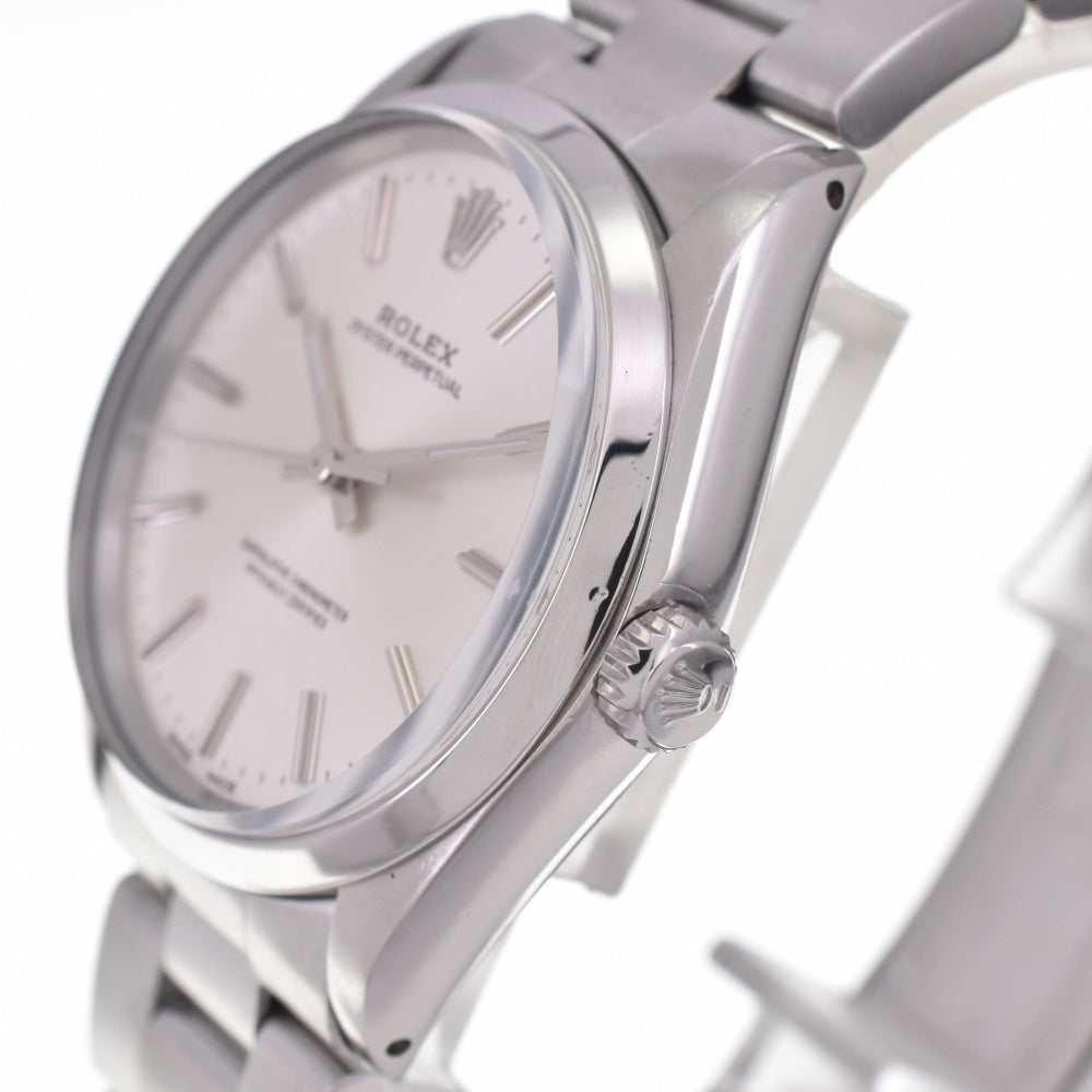 ROLEX Oyster perpetual Ref.1002 Cal.1570 Silver Dial Automatic Men's
 Watch M#143044