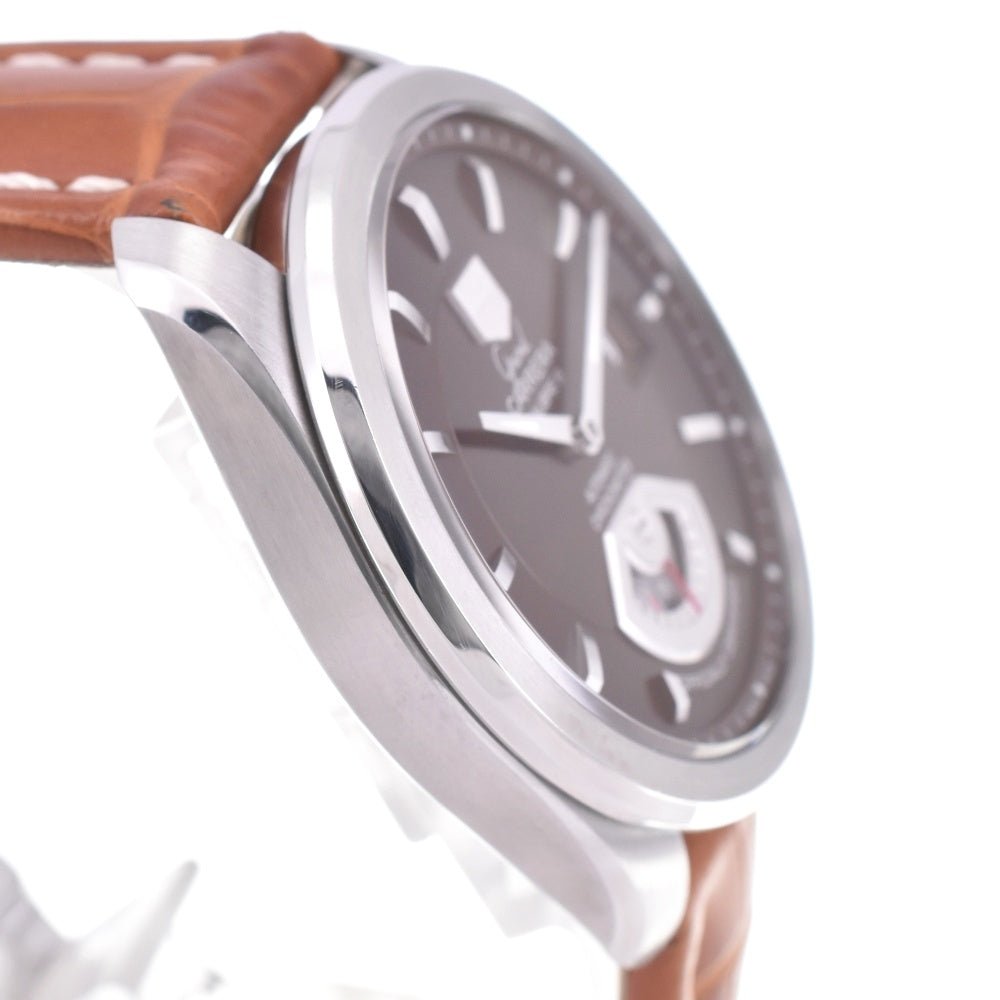 with paper TAG HEUER Grand Carrera Caliber 6 WAV511C.FC6230 Small second date Brown Dial Automatic Men's
 Watch L#143048