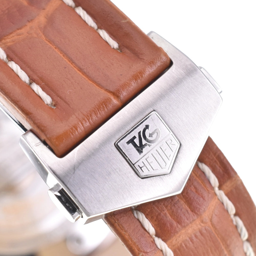 with paper TAG HEUER Grand Carrera Caliber 6 WAV511C.FC6230 Small second date Brown Dial Automatic Men's
 Watch L#143048