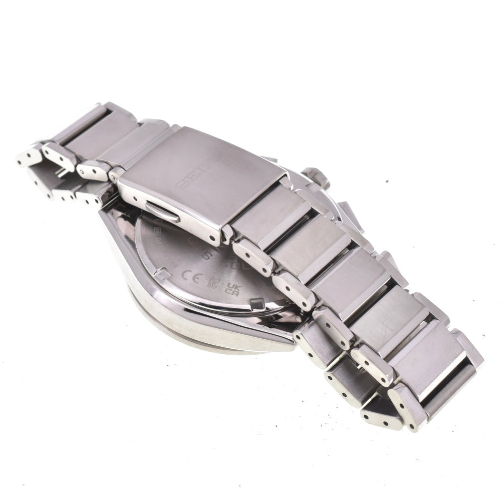 with paper SEIKO Astron SBXC117 Core Shop Model Titanium Silver Dial GPS Solar Men's
 Watch N#143049