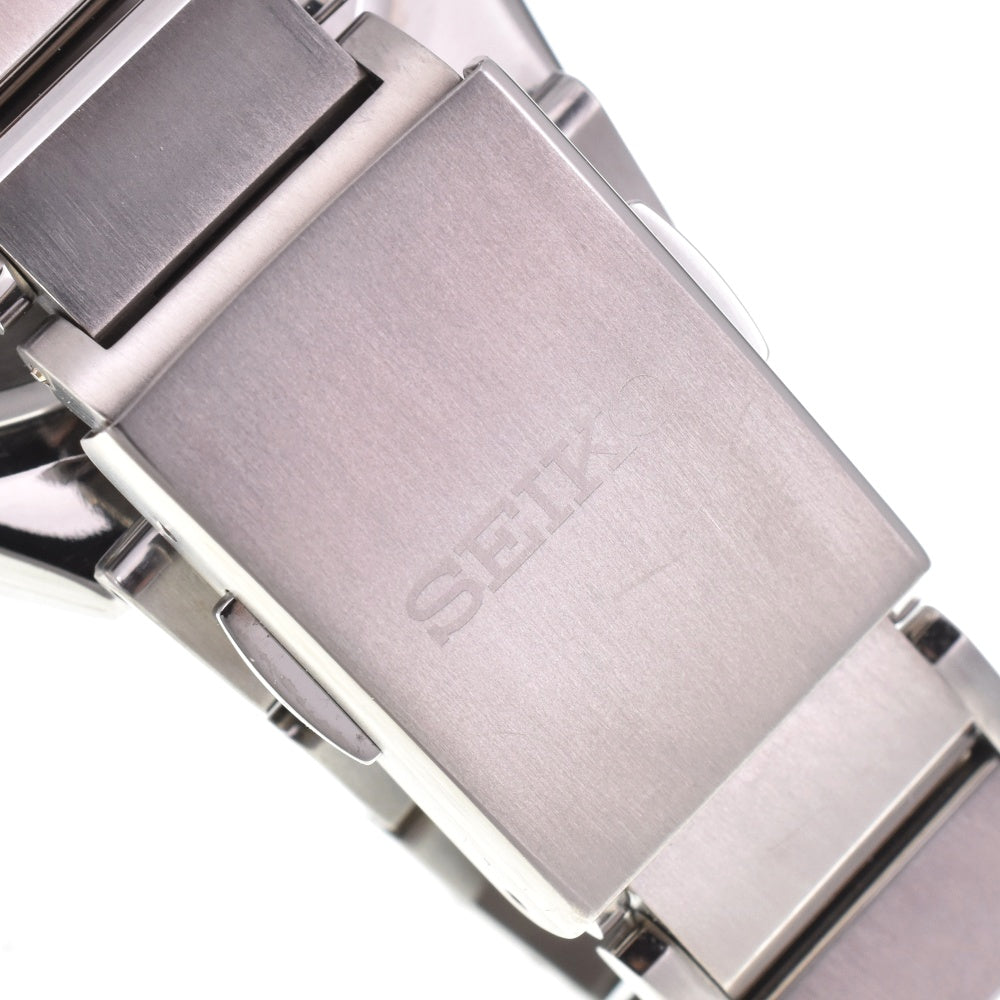 with paper SEIKO Astron SBXC117 Core Shop Model Titanium Silver Dial GPS Solar Men's
 Watch N#143049