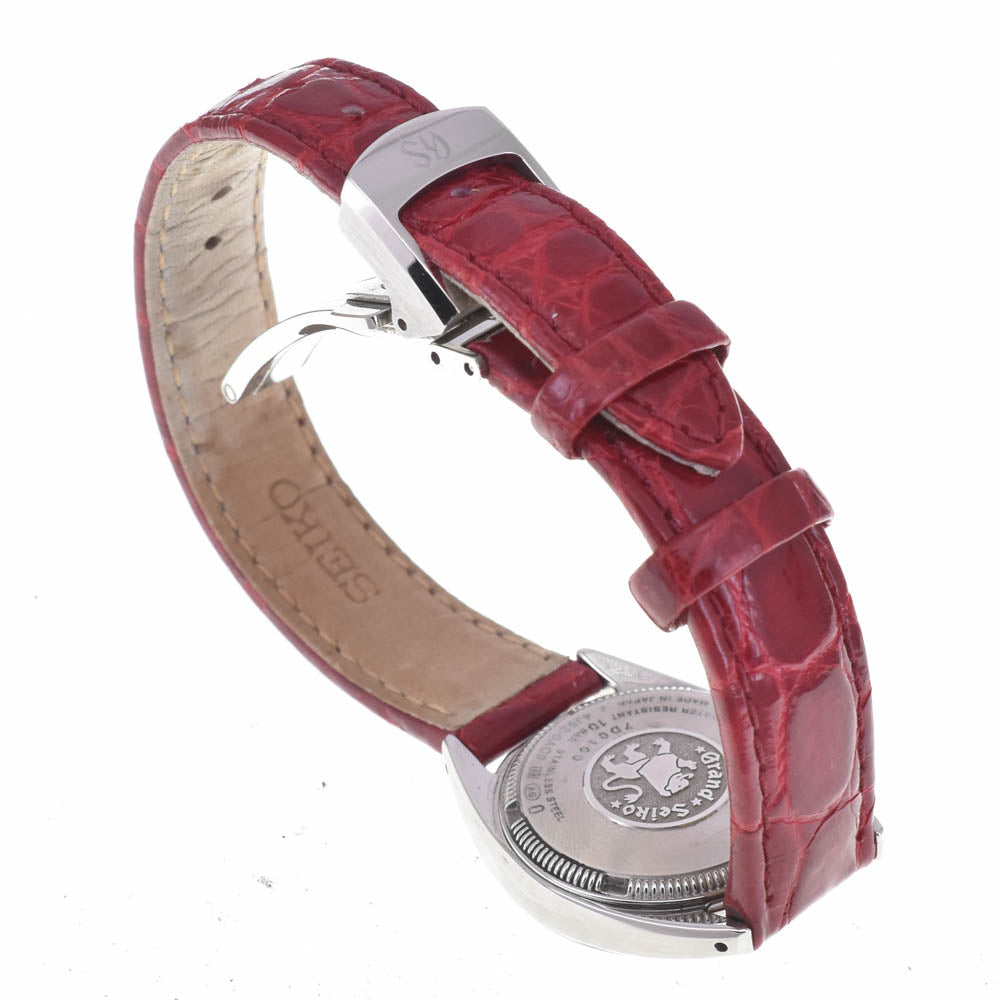 with paper SEIKO GS Elegance Collection 4J52-0AC0/STGF287 16P diamond White shell Dial Quartz Ladies
 Watch L#143050