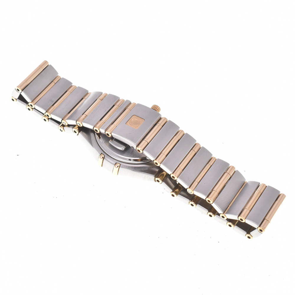 with paper OMEGA Constellation 1272.75 12P Diamond Full Bar White shell Dial Quartz Ladies
 Watch M#143051