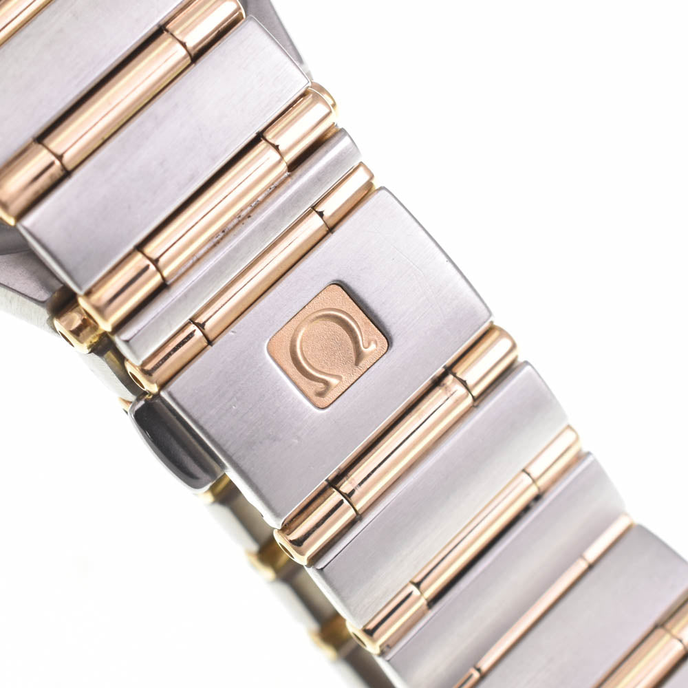 with paper OMEGA Constellation 1272.75 12P Diamond Full Bar White shell Dial Quartz Ladies
 Watch M#143051