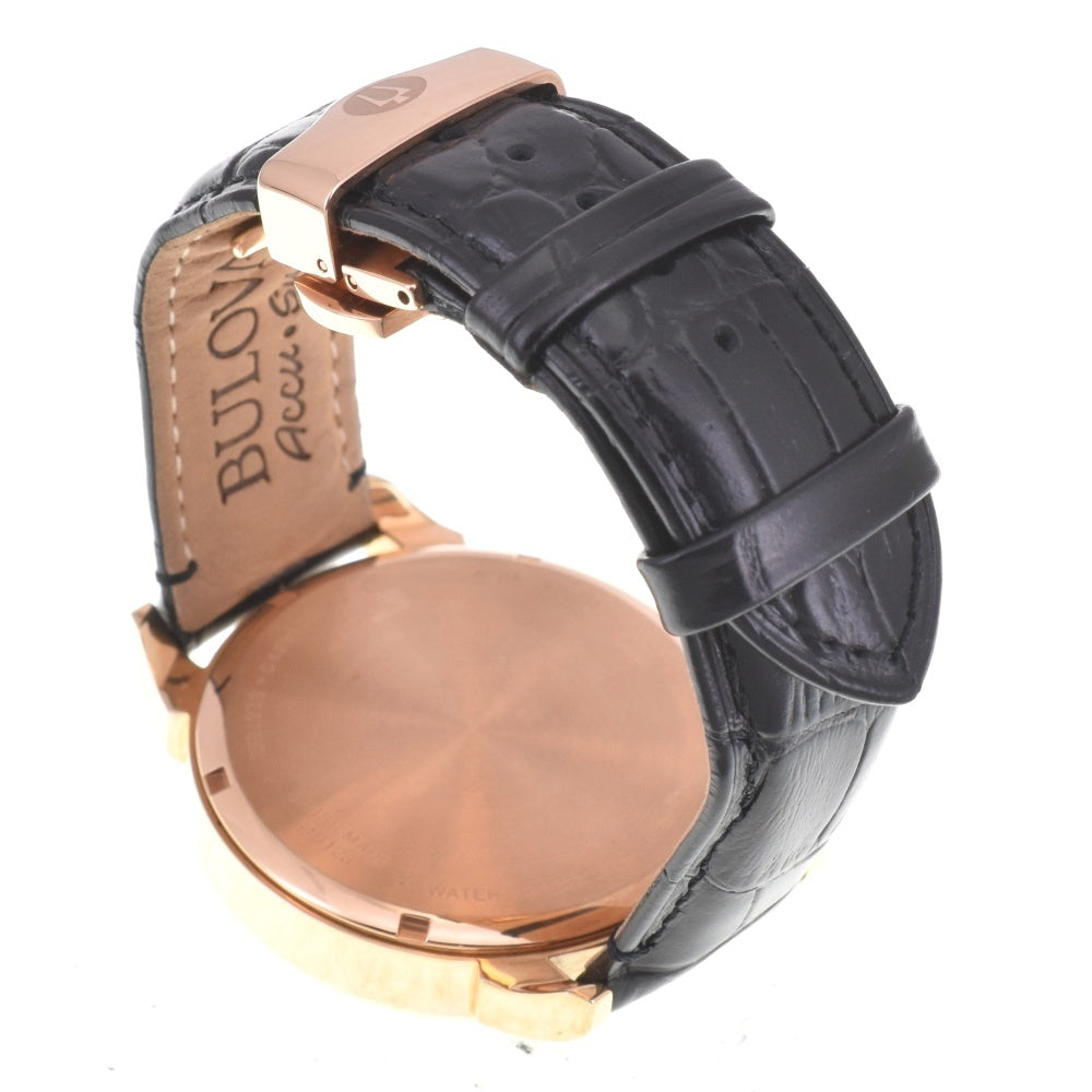 with paper BULOVA Gemini Automatic 64B123 Date black Dial Automatic Men's
 Watch K#143055