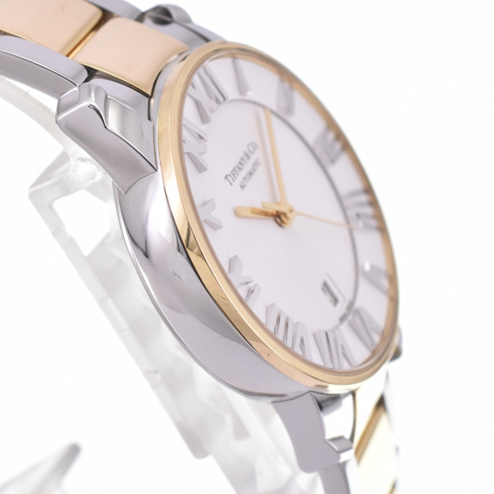 with paper TIFFANY&Co. Atlas Dome Date Z1830.68.15A21A00A Silver Dial Automatic Ladies
 Watch M#143056