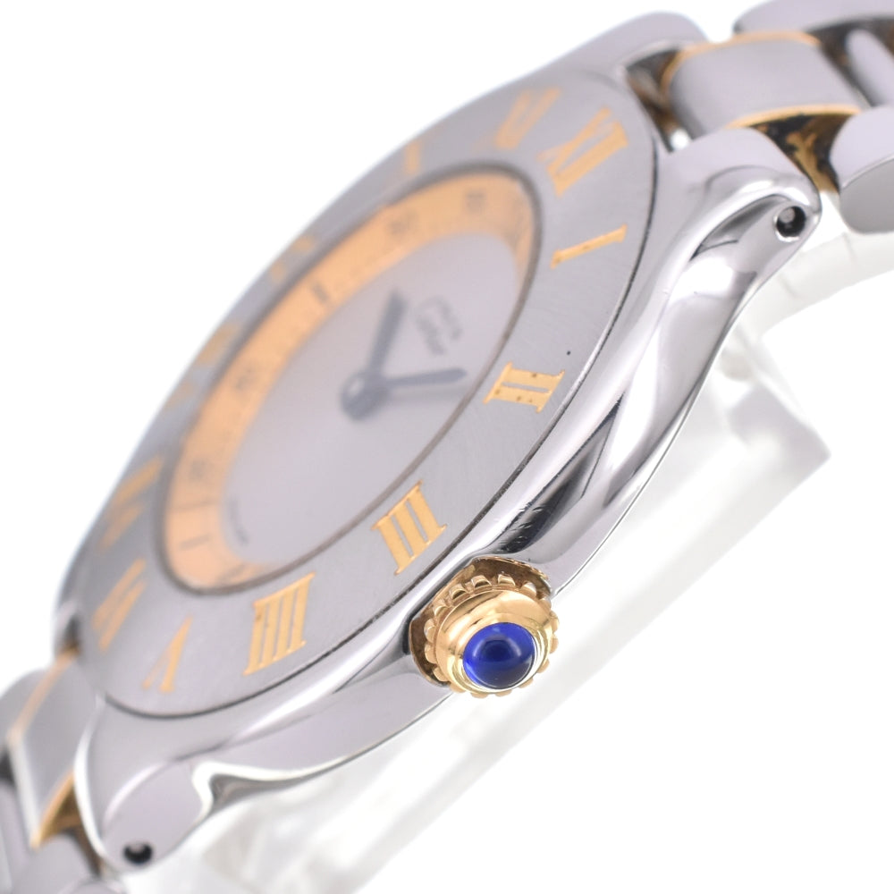 CARTIER Must21 Vantian W10072R6 Silver Dial Quartz Unisex
 Watch M#143058