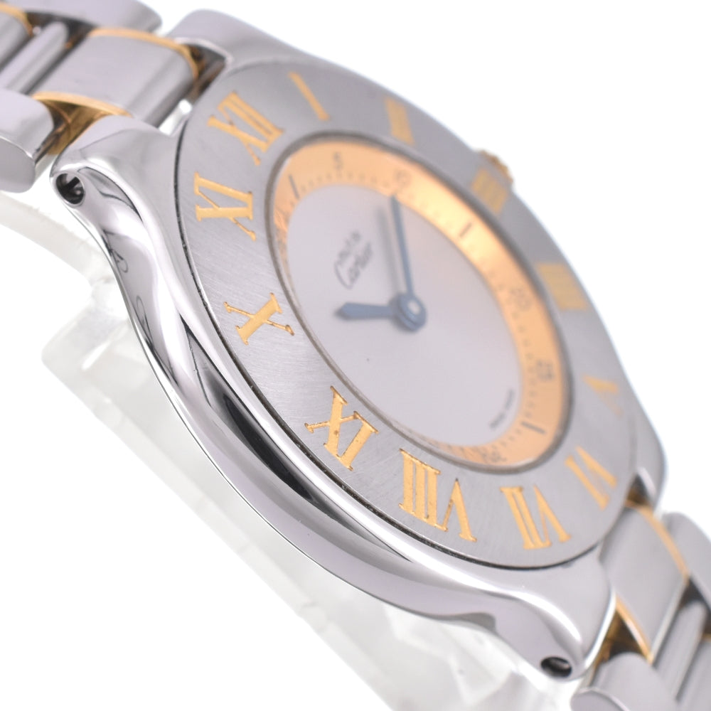 CARTIER Must21 Vantian W10072R6 Silver Dial Quartz Unisex
 Watch M#143058