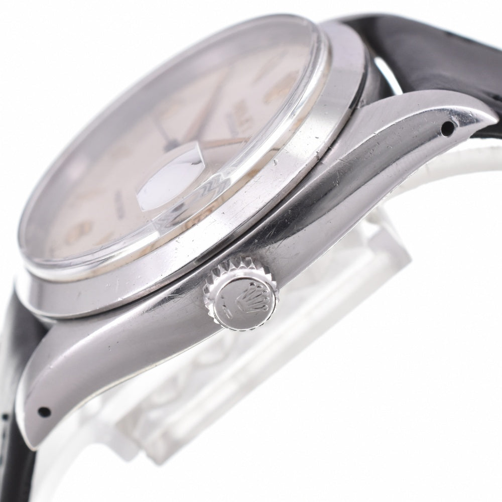 ROLEX Oyster Date Precision 6494 vintage Cal.1210 Silver Dial Hand Winding Men's
 Watch M#143059
