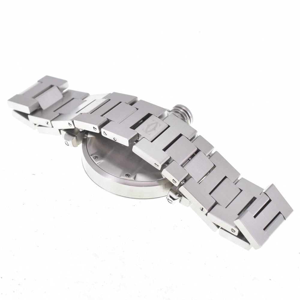 with paper CARTIER Pasha C Meridian GMT W31029M7 Date Silver Dial Automatic Unisex
 Watch M#143060