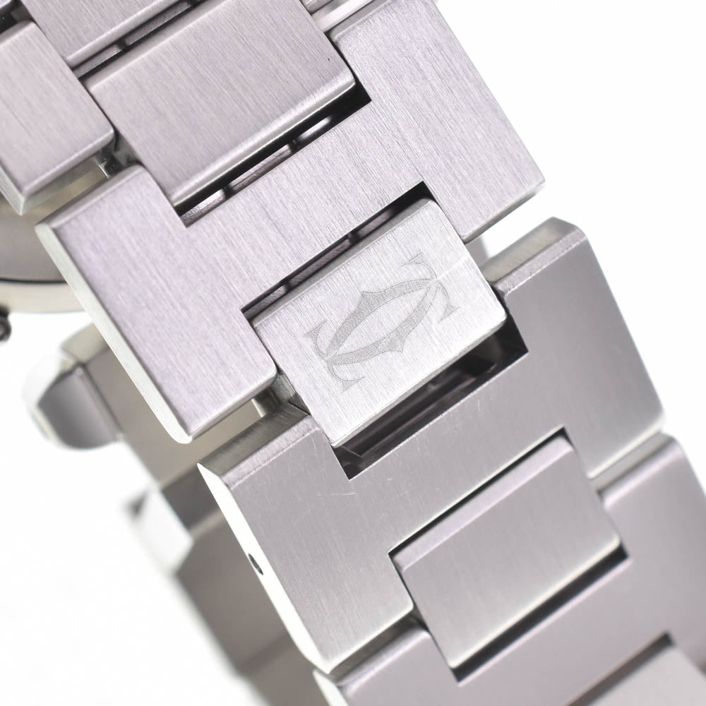 with paper CARTIER Pasha C Meridian GMT W31029M7 Date Silver Dial Automatic Unisex
 Watch M#143060