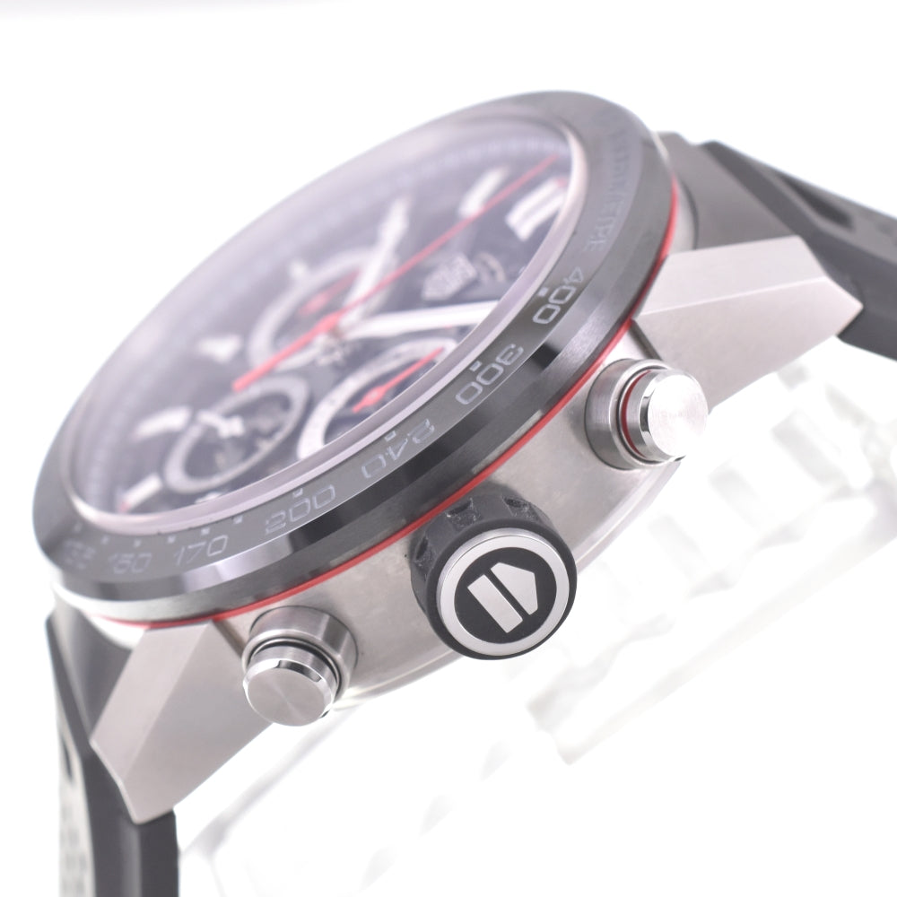 with paper TAG HEUER Carrera CBG2010.FT6143 Chronograph skeleton Dial Automatic Men's
 Watch K#143061