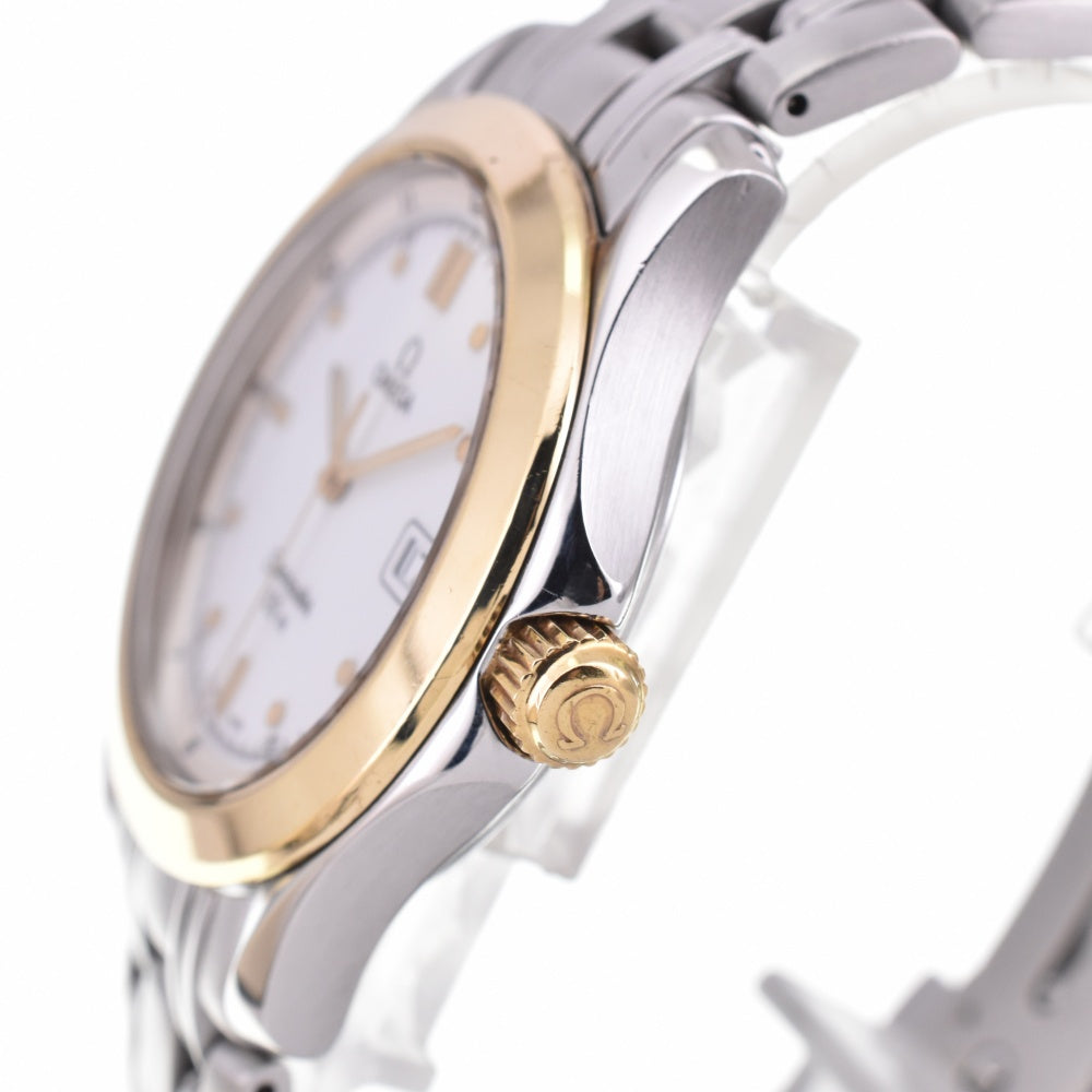 OMEGA Seamaster 120m 2311.20 Date YG bezel white Dial Quartz Men's
 Watch M#143064