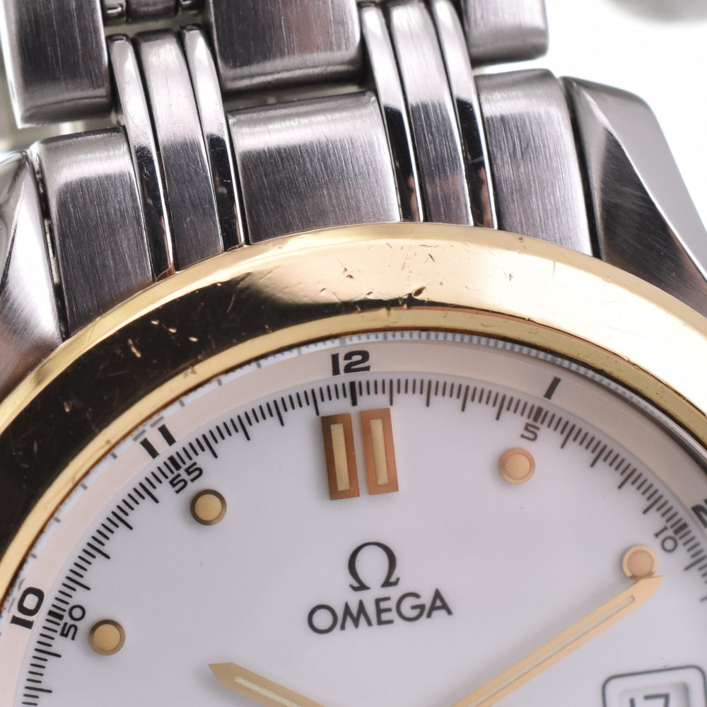 OMEGA Seamaster 120m 2311.20 Date YG bezel white Dial Quartz Men's
 Watch M#143064