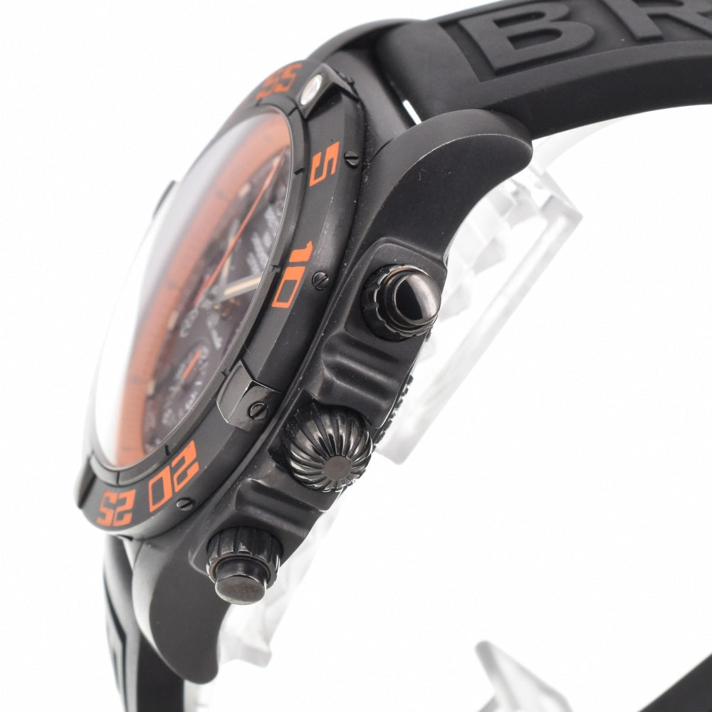BREITLING Chrono mat 44 MB0111 Chronograph Date Black / orange Dial Automatic Men's
 Watch L#143065