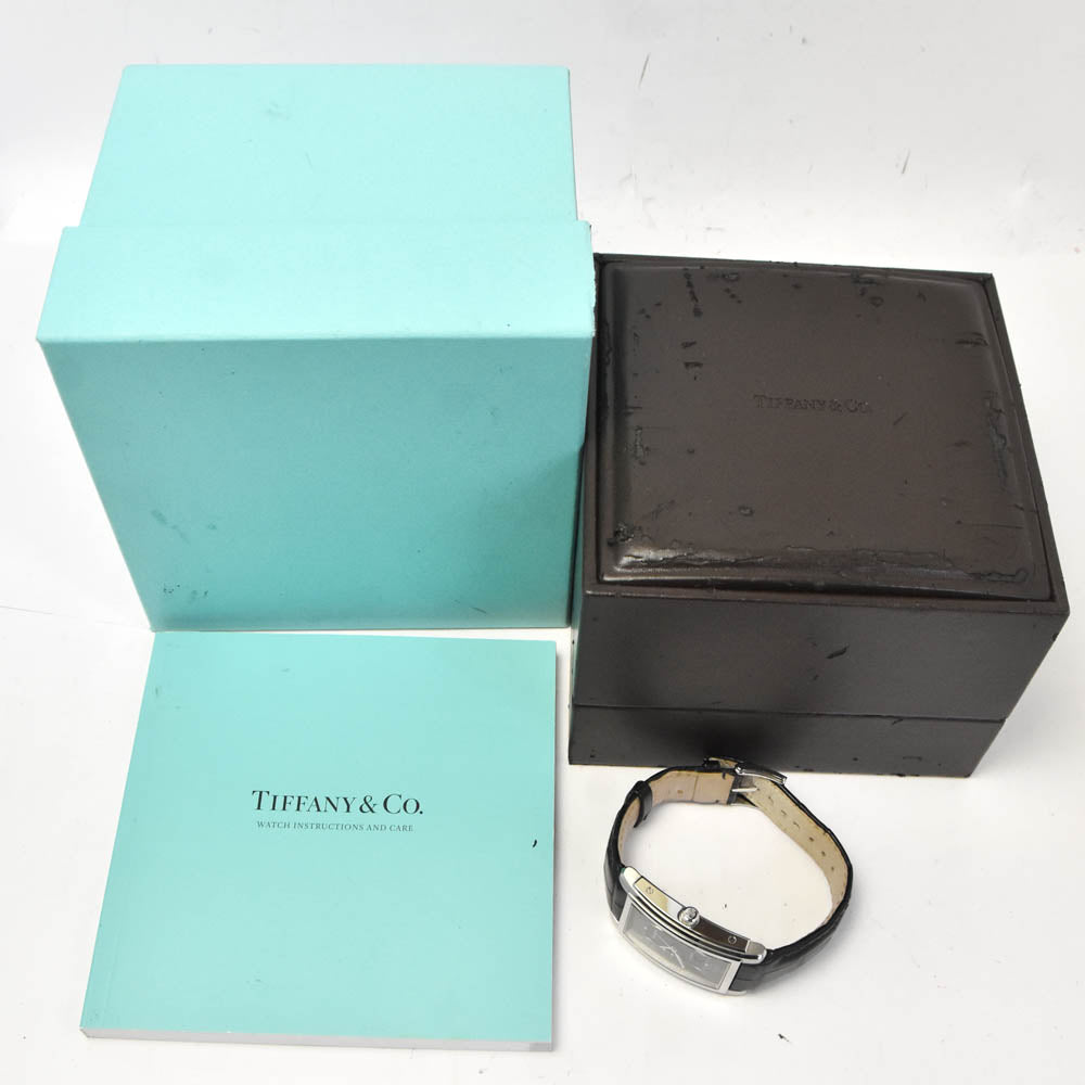 TIFFANY&Co. ground Z0031.68.10A10A70A Date black Dial Automatic Men's
 Watch M#143071