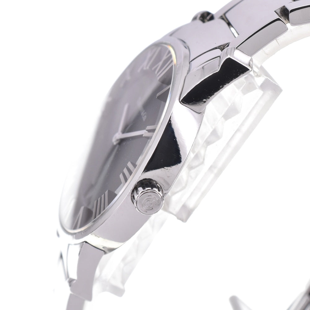 with paper TIFFANY&Co. Atlas Dome Date Z1800.11.10A10A00A black Dial Quartz Men's
 Watch M#143072