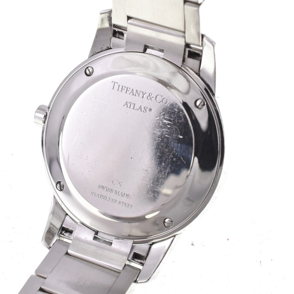 with paper TIFFANY&Co. Atlas Dome Date Z1800.11.10A10A00A black Dial Quartz Men's
 Watch M#143072