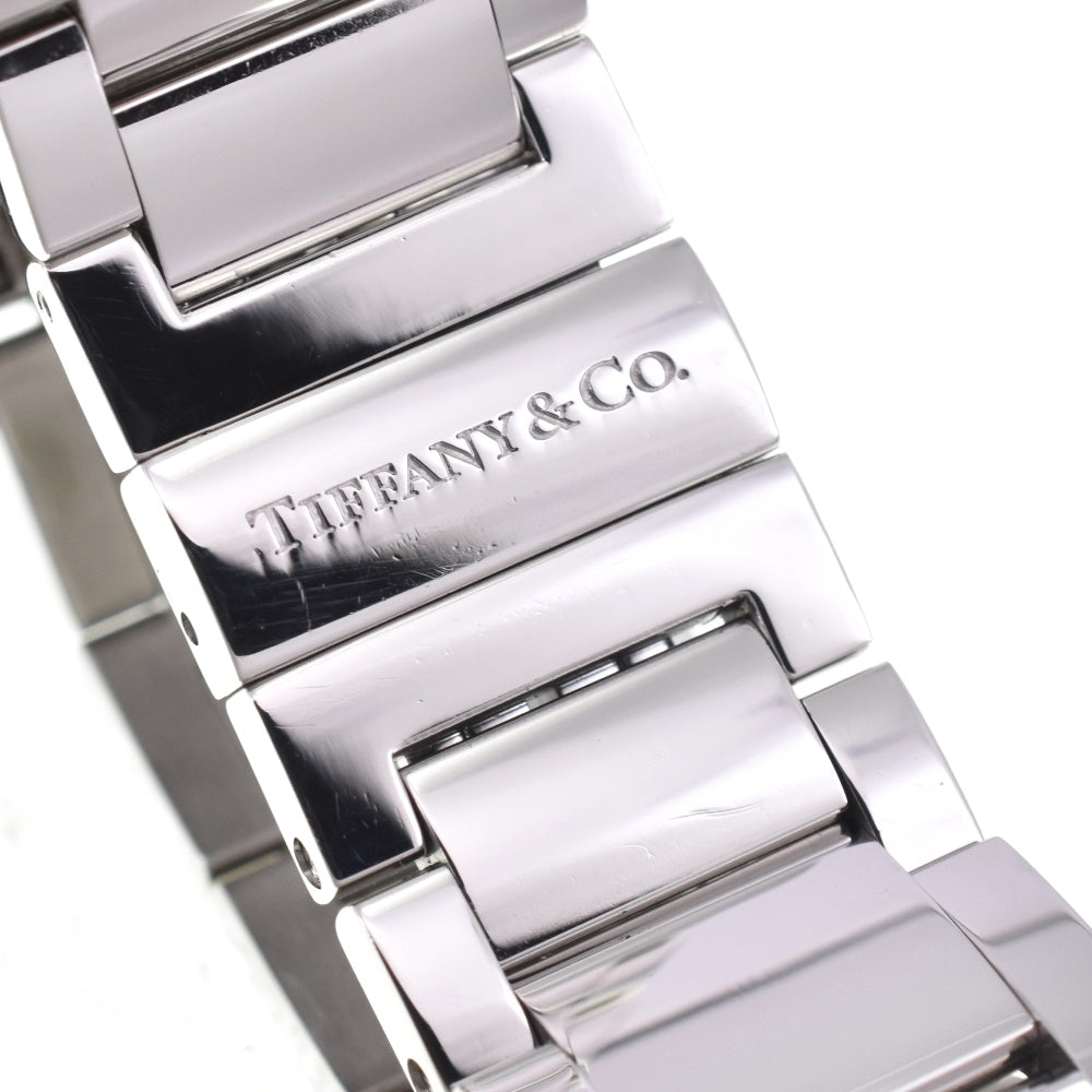 with paper TIFFANY&Co. Atlas Dome Date Z1800.11.10A10A00A black Dial Quartz Men's
 Watch M#143072