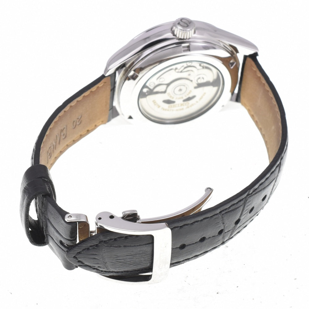SEIKO Pureza SARW011 Enamel Dial Power Reserve Date white Dial Automatic Men's
 Watch M#143082