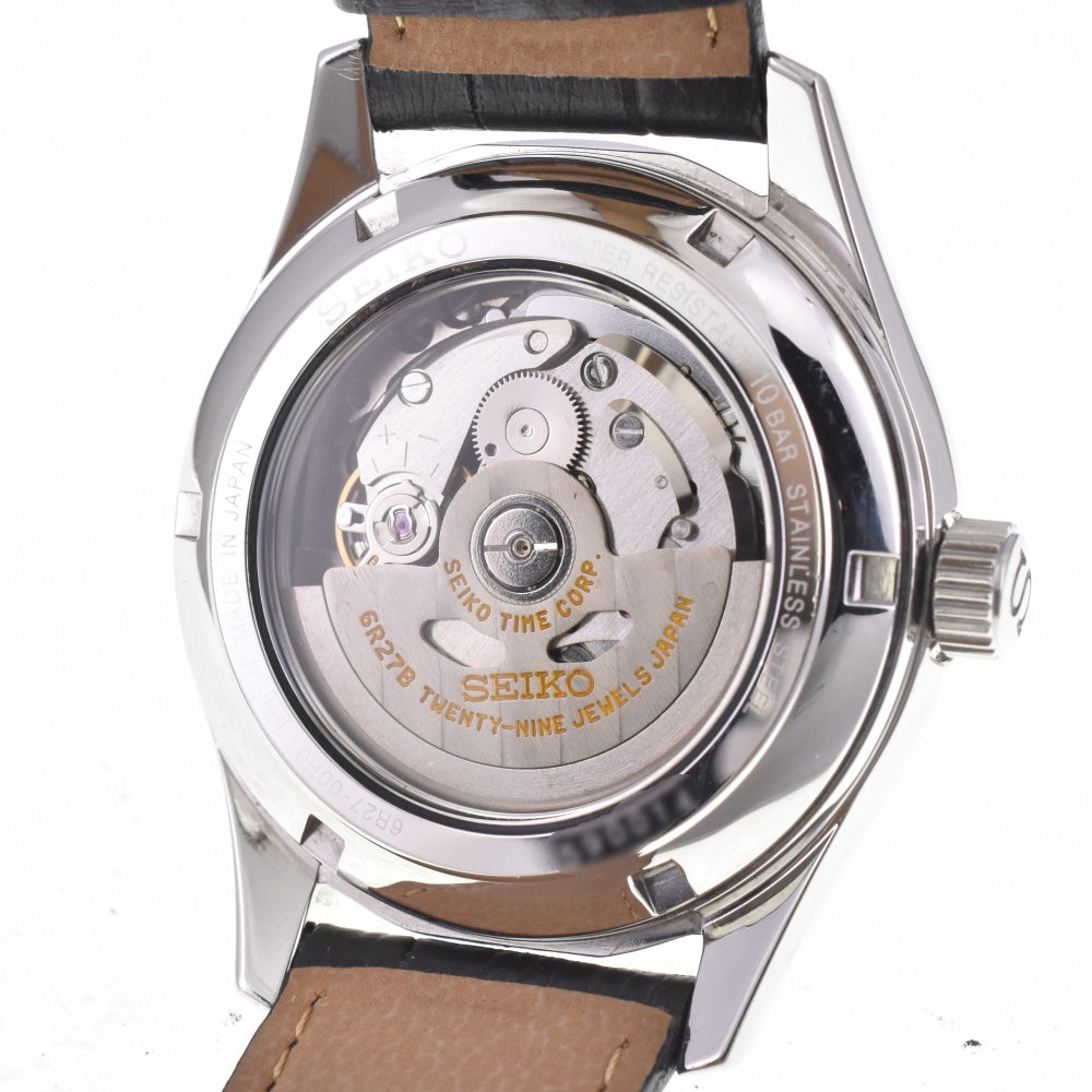 SEIKO Pureza SARW011 Enamel Dial Power Reserve Date white Dial Automatic Men's
 Watch M#143082