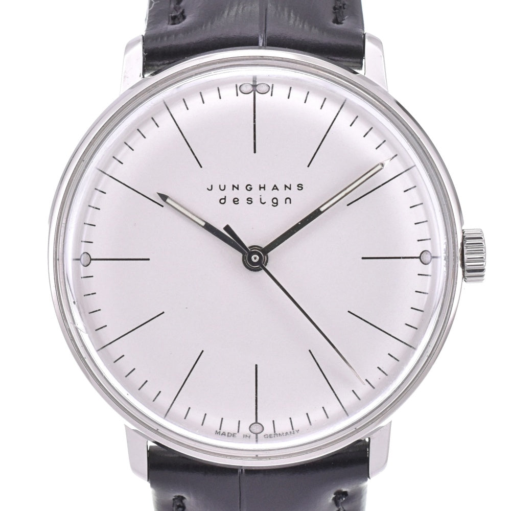 JUNGHANS Maxville 27.3700.001 Silver Dial Hand Winding Unisex
 Watch N#143085