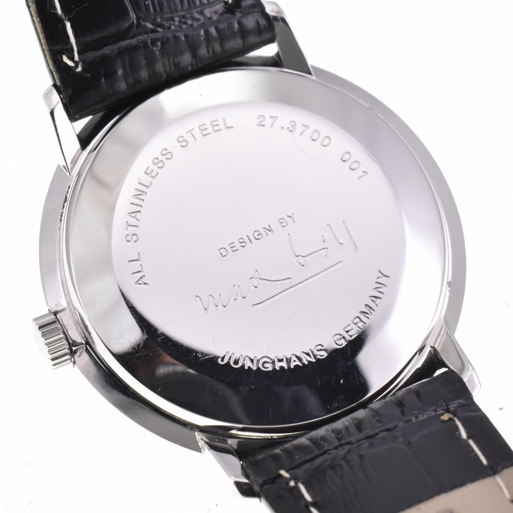 JUNGHANS Maxville 27.3700.001 Silver Dial Hand Winding Unisex
 Watch N#143085