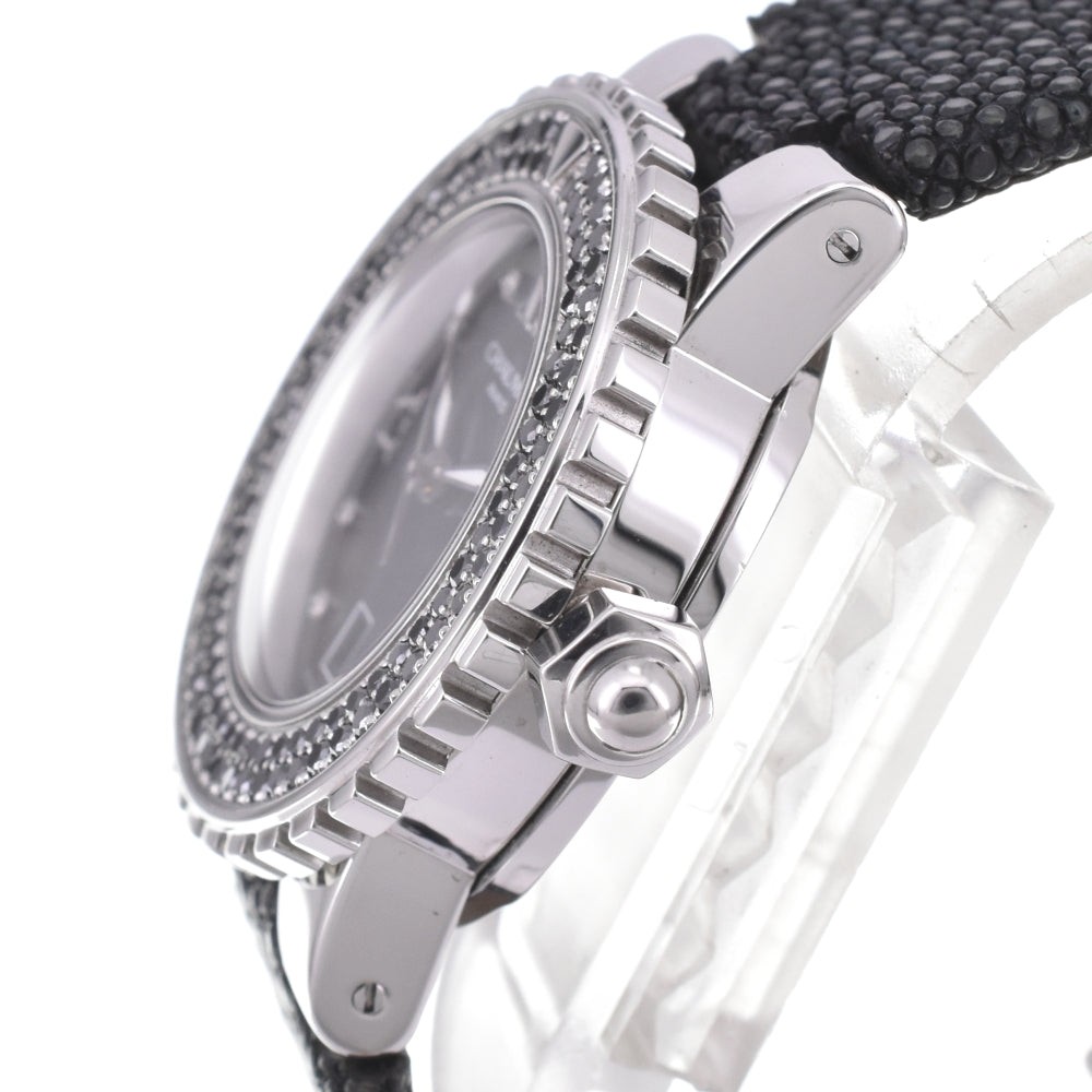 with paper Chaumet Class One W06225-13A Black Diamond Bezel black Dial Quartz Ladies
 Watch M#143086