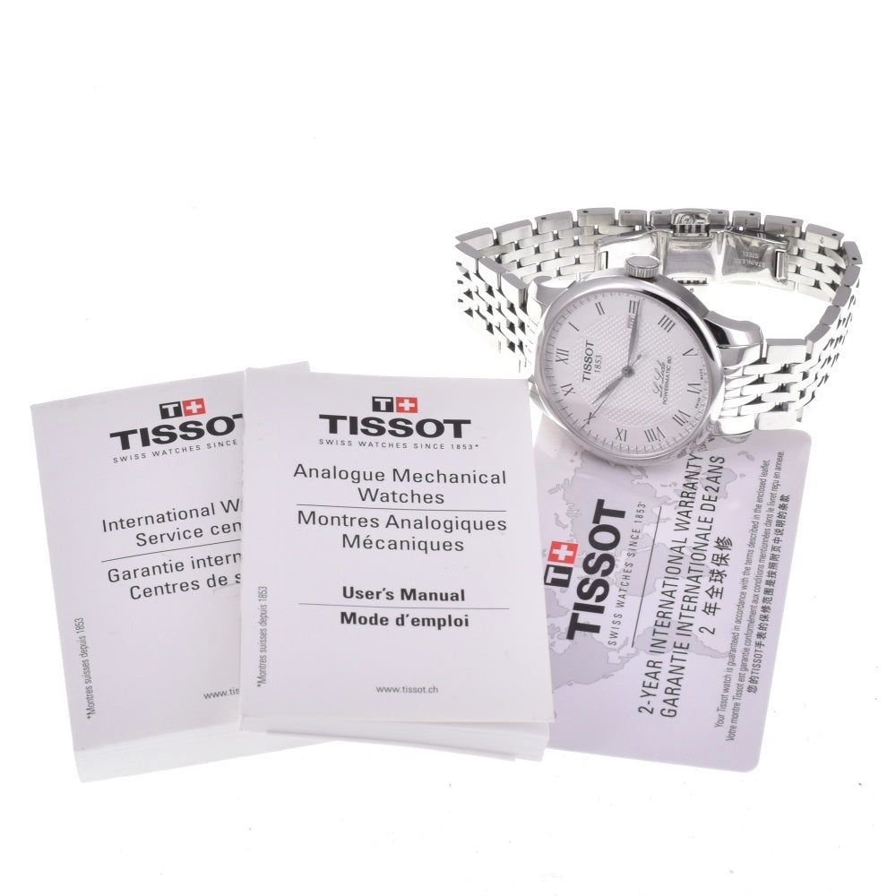 with paper TISSOT ROCKL Powermatic 80 T006.407.11.033.00 Date Silver Dial Automatic Men's
 Watch N#143087
