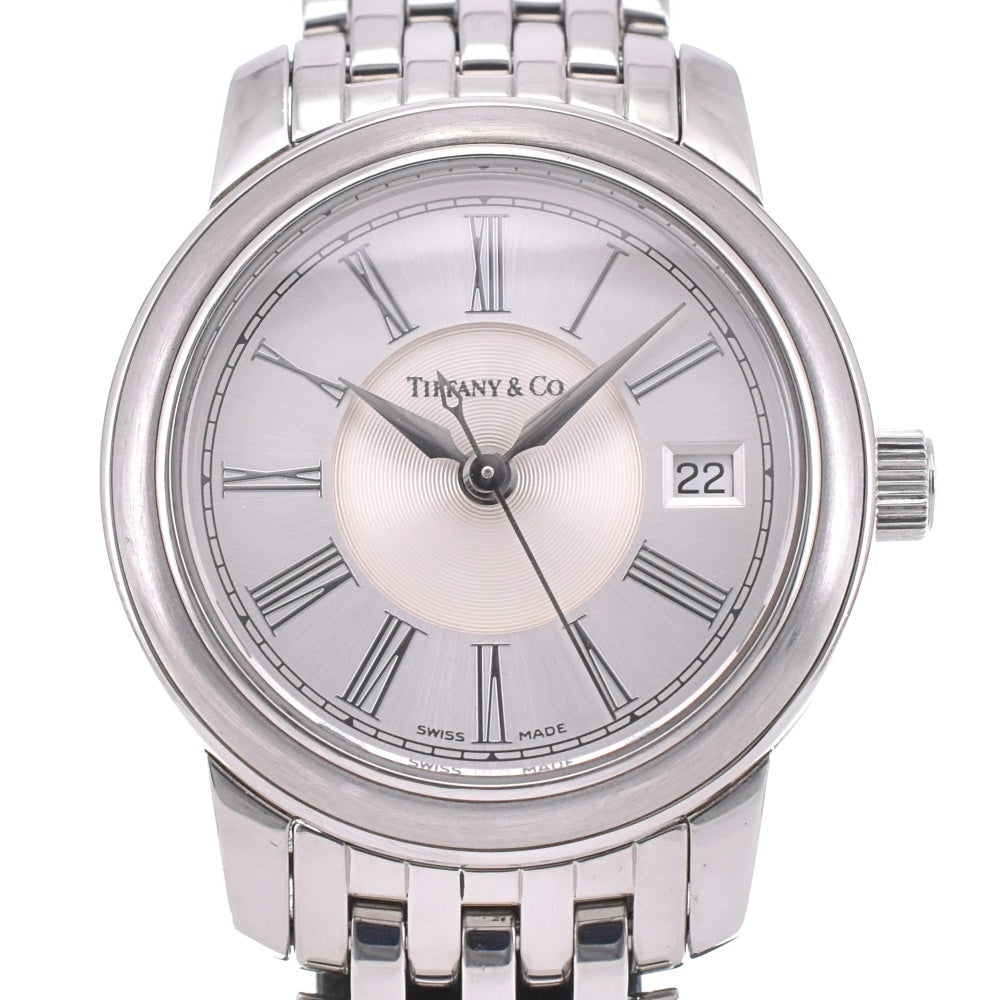 TIFFANY&Co. Mark round Date Silver Dial Automatic Ladies
 Watch N#143088